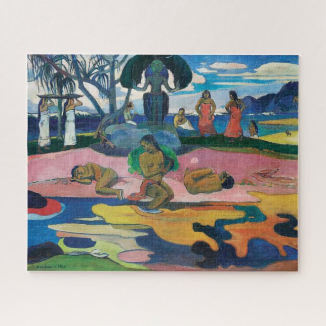 Puzzle Día de Dios | Paul Gauguin | (Horizontal)