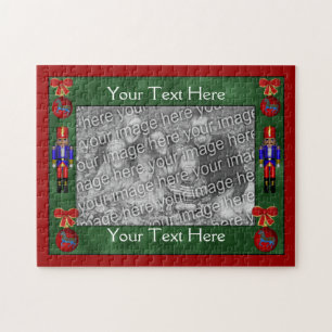 Puzzle Día de fiesta de los ornamentos de los cascanuece