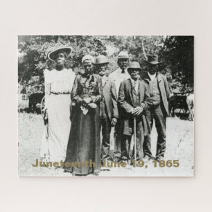Puzzle Día de Juneteenth 1866: Celebración de la Emancipa
