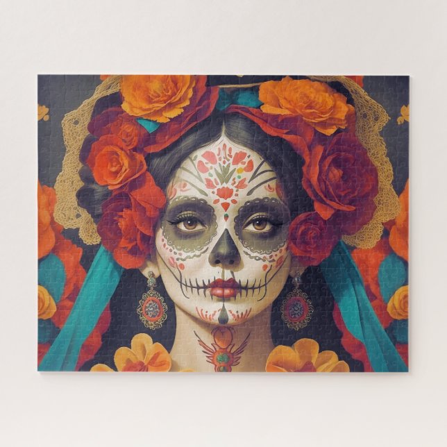 Puzzle Día De La Catrina De Los Muertos 1 (Horizontal)