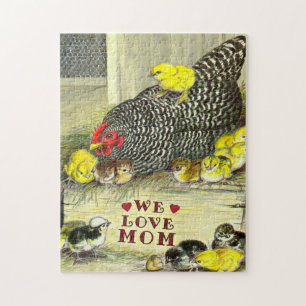 Puzzle Día de la madre: ¡Amamos A Mamá!