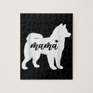 Puzzle Día de la Madre Husky Regalo de Perro Paw Lover