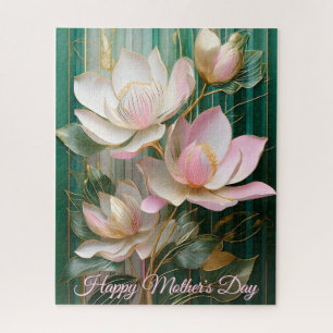 Puzzle Día de la Madre Wallpaper Florido Japón Magnolia
