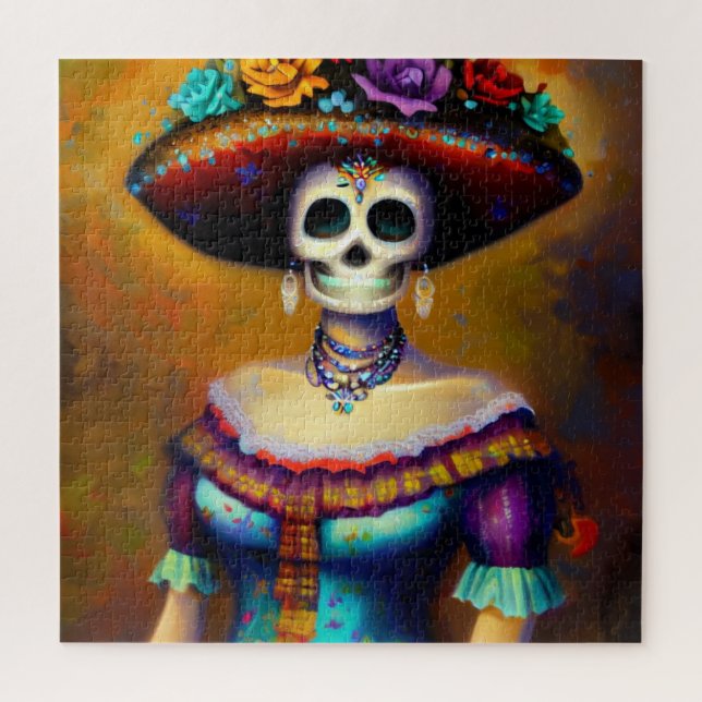 Puzzle Día de la Mujer Muerta (1) (Vertical)