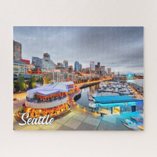 Puzzle Día de la Nutrición en Seattle, Washington, Estado