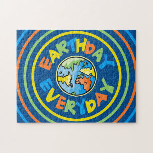 Puzzle Día de la Tierra todos los días