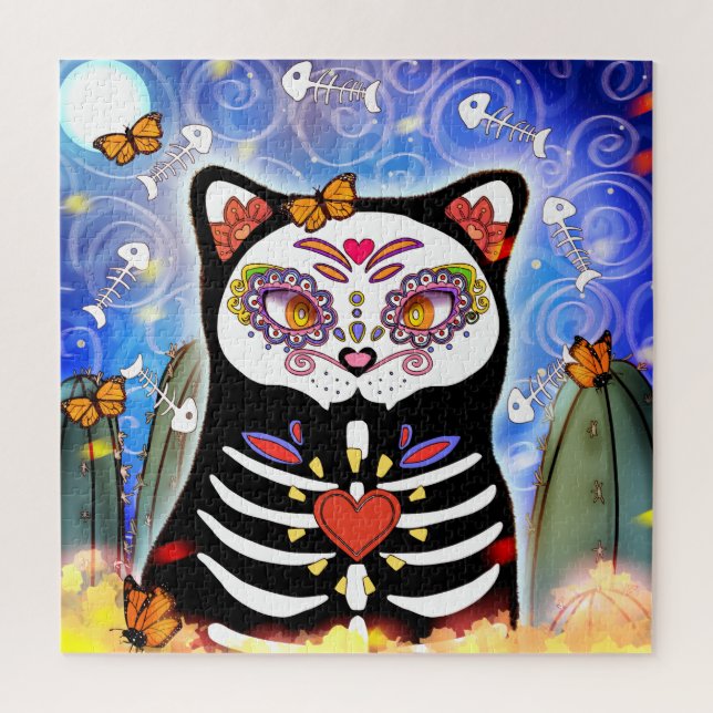 Puzzle Dia de los muertos (Vertical)