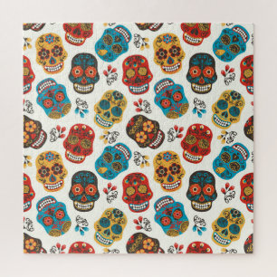 Puzzle Día de Muertos, sin fisuras.