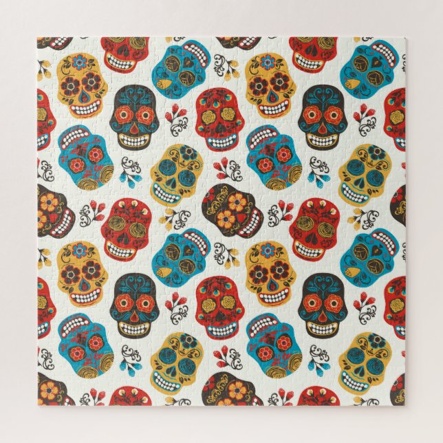 Puzzle Día de Muertos, sin fisuras. (Vertical)
