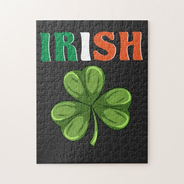 Puzzle Día de San Patricio - Irlandés (Vertical)