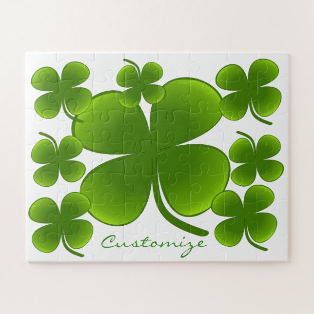 Puzzle Día de San Patricio Shamrock Thunder_Cove (Horizontal)