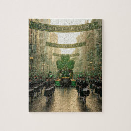 Puzzle Día de San Patricio - Sombrero de duende afortunad