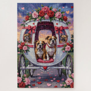 Puzzle Día de San Valentín de Bulldog