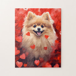 Puzzle Día de San Valentín de Pomerania