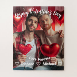 Puzzle Día de San Valentín | Foto de Personalizado LGBT d