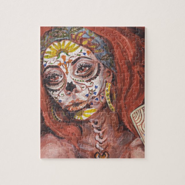 Puzzle Día del adivino muerto de Tarot (Vertical)