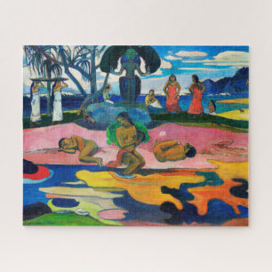 Puzzle Día del Dios (Mahana no Atua) por Paul Gauguin