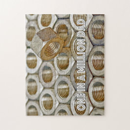 Puzzle Día del Padre de uno en un millón de nueces