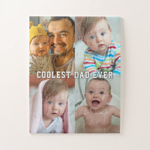 Puzzle Día del Padre El Papá Más Genial de la Historia Fo