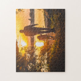 Puzzle Día del Padre feliz para padre e hijo - Foto de pa