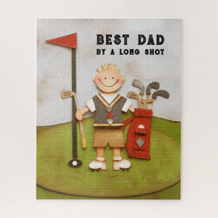 Puzzle Día del Padre Golf Papá
