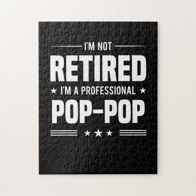 Puzzle Día del padre | Im A Professional Pop (Vertical)