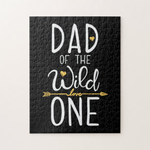 Puzzle Día del Padre Papá del amor salvaje