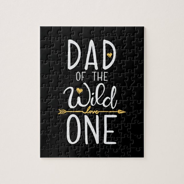 Puzzle Día del Padre Papá del amor salvaje (Vertical)