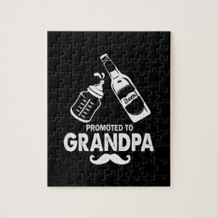 Puzzle Día del padre promovido al abuelo