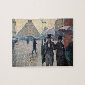 Puzzle Día lluvioso de la calle de París de Gustave