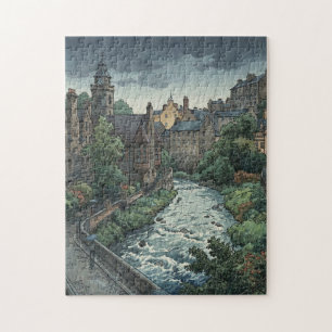 Puzzle Día lluvioso en Dean Village
