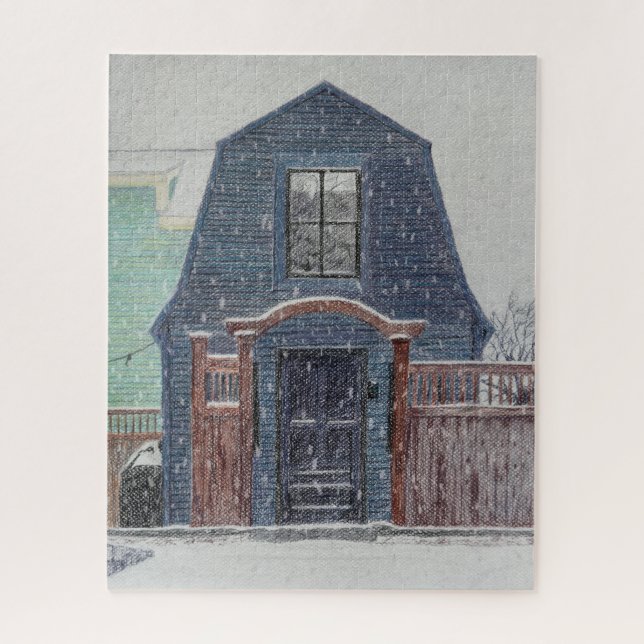 Puzzle Día nevado  (Vertical)