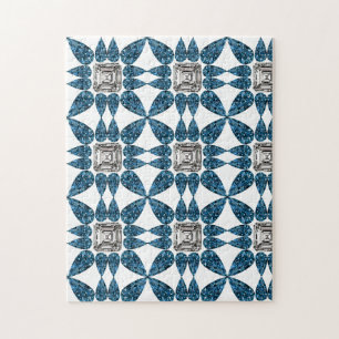 Puzzle Diamante azul