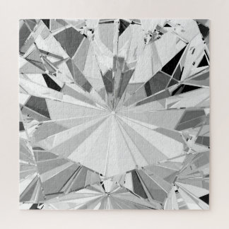 Puzzle Diamante realista: Cierre de textura 3D