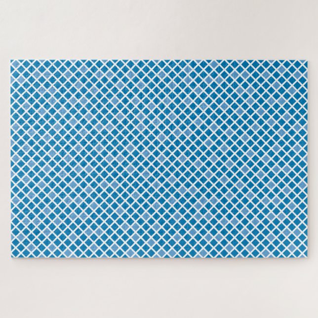 Puzzle ‘Diamantes’ | Azul de Ibiza y Azul de Little Boy | (Horizontal)