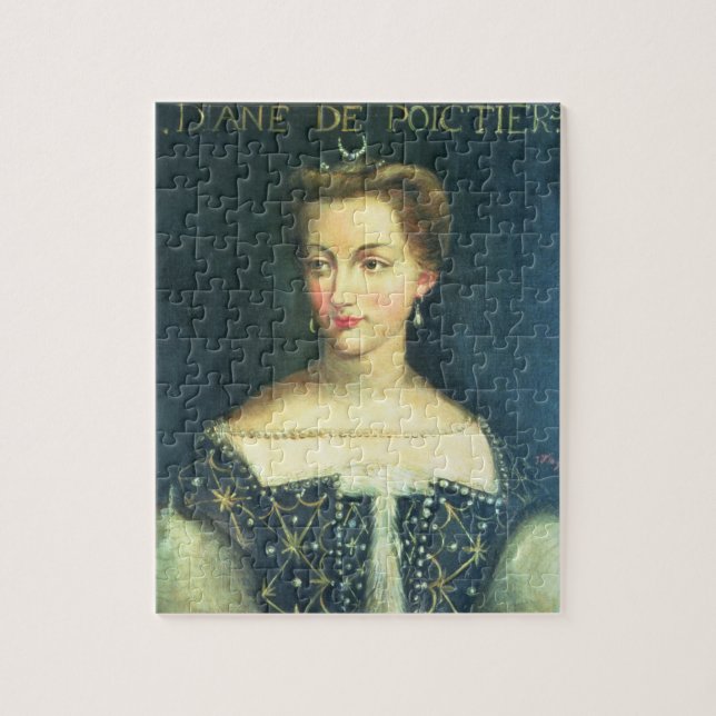 Puzzle Diane de Poitiers (aceite en lona) (Vertical)