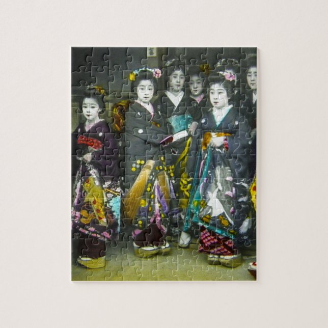 Puzzle Diapositiva de linterna mágica hermosa de Japón (Vertical)