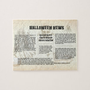 Puzzle Diario de Halloween Vintage
