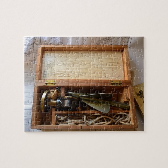 Puzzle Diario de Nave Antiguo (Horizontal)