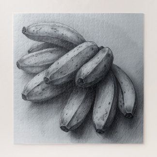 Puzzle Dibujo a lápiz de plátano impresionante