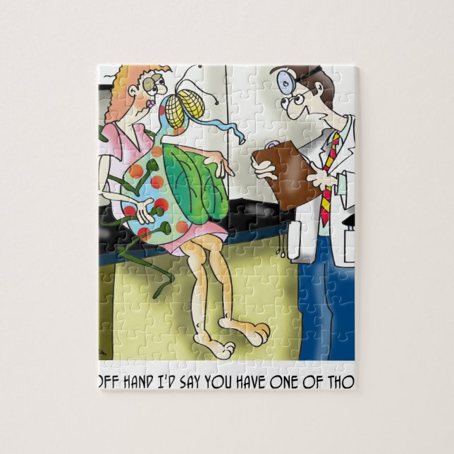 Puzzle Dibujo animado médico 9517 (Vertical)