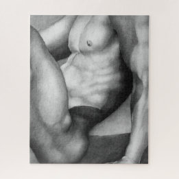 Puzzle Dibujo de 16 x 20 manos dibujado por arte masculin