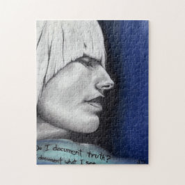 Puzzle Dibujo de arte original de Isabel Blonde Woman
