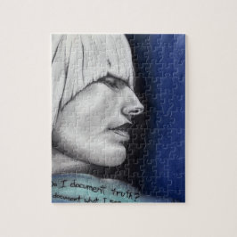 Puzzle Dibujo de arte original de Isabel Blonde Woman