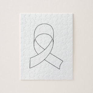 Puzzle Dibujo de cinta blanca