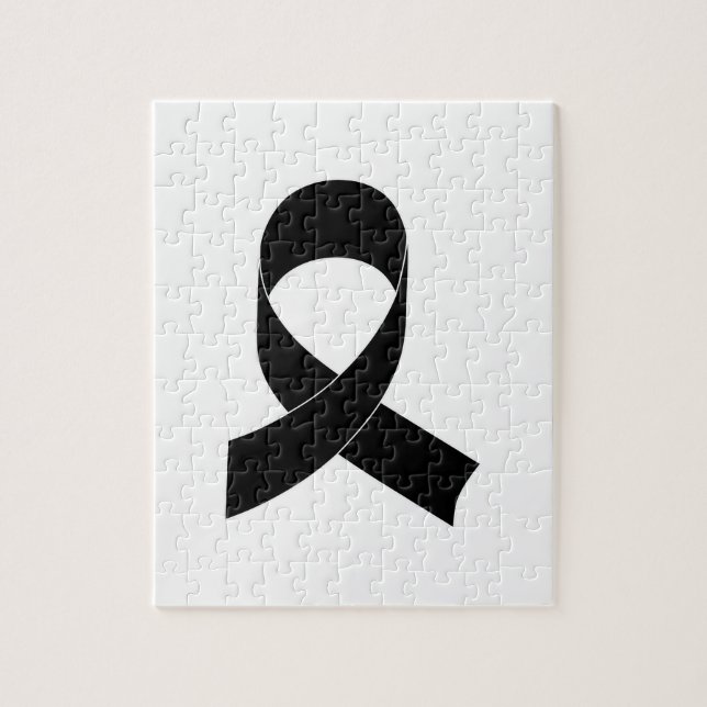 Puzzle Dibujo de cinta negra (Vertical)