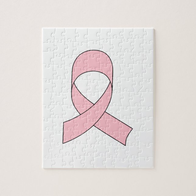 Puzzle Dibujo de cinta rosada (Vertical)