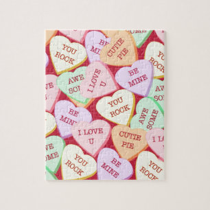Puzzle Dibujo de Corazones de caracoles