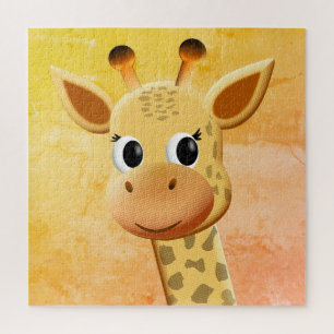 Puzzle Dibujo de jirafa de bebé