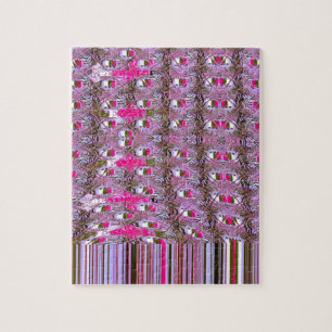 Puzzle Dibujo del patrón abstracto de denso e intrincado